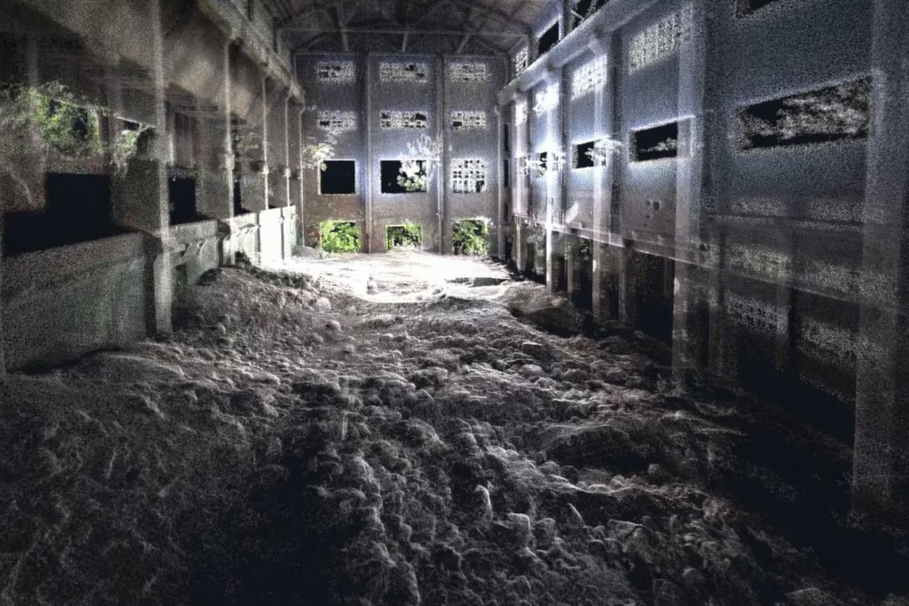 Nuage de points zone industrielle