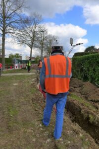 Utilisation de FOUILLES 3D sur le terrain avec une eSA3