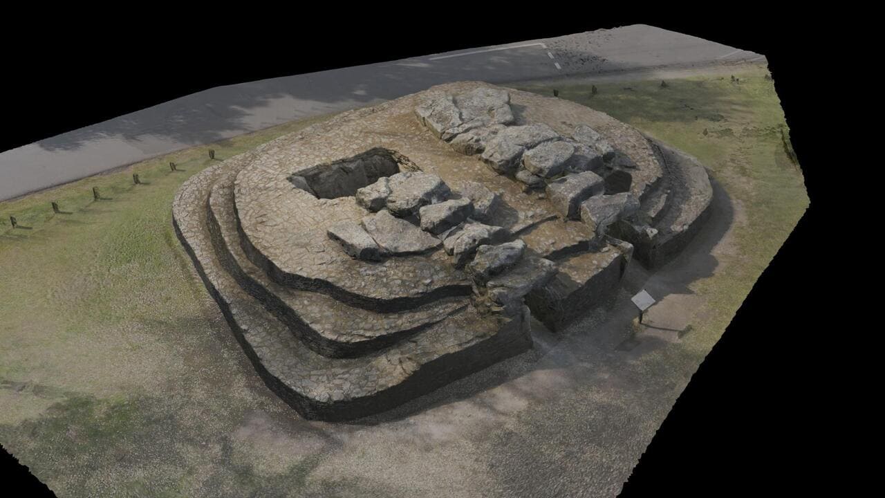 Mesh du tumulus
