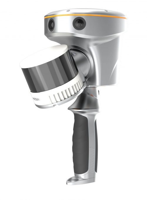 CHCNAV RS10 scanner SLAM GNSS vue de près