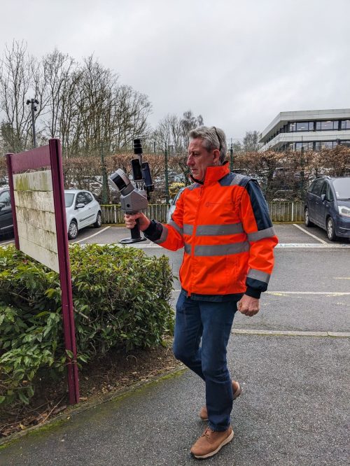 Scan SLAM Lidar en extérieur