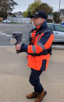 CHCNAV RS10 scan de corps de rue