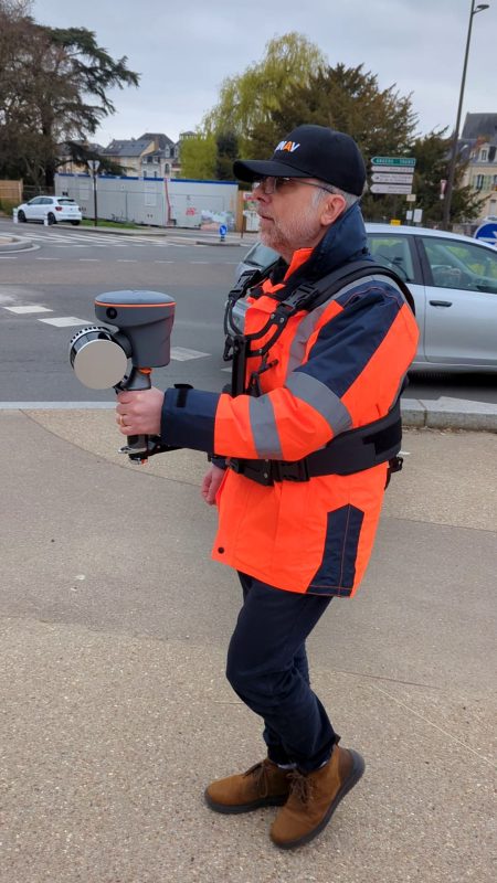 CHCNAV RS10 scan de corps de rue